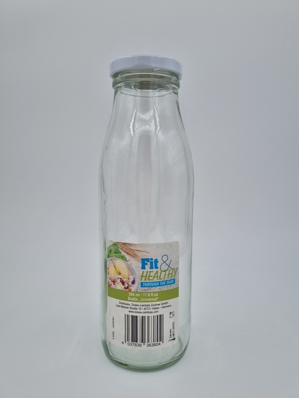 Weck steklenica MLEKO 500 mL fi: 48 mm (1/1) Steklenice/S6280-500-ML-za-mleko_1