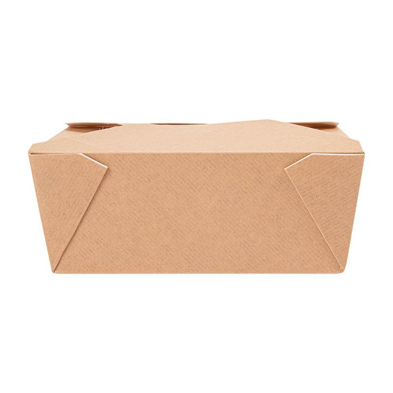 Kartonasta škatla za jedi - ThePack - 1350 mL RJAVA (15,2 x 12,1 x 6,5 cm) 50/1 druge-jedi/234.57_IMG-01