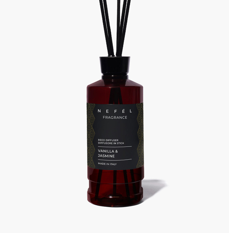 Dišava s palčkami Vanilla & Jasmin 480 mL Disave/fragrance_vanilla_and_jasmine_flaconeml