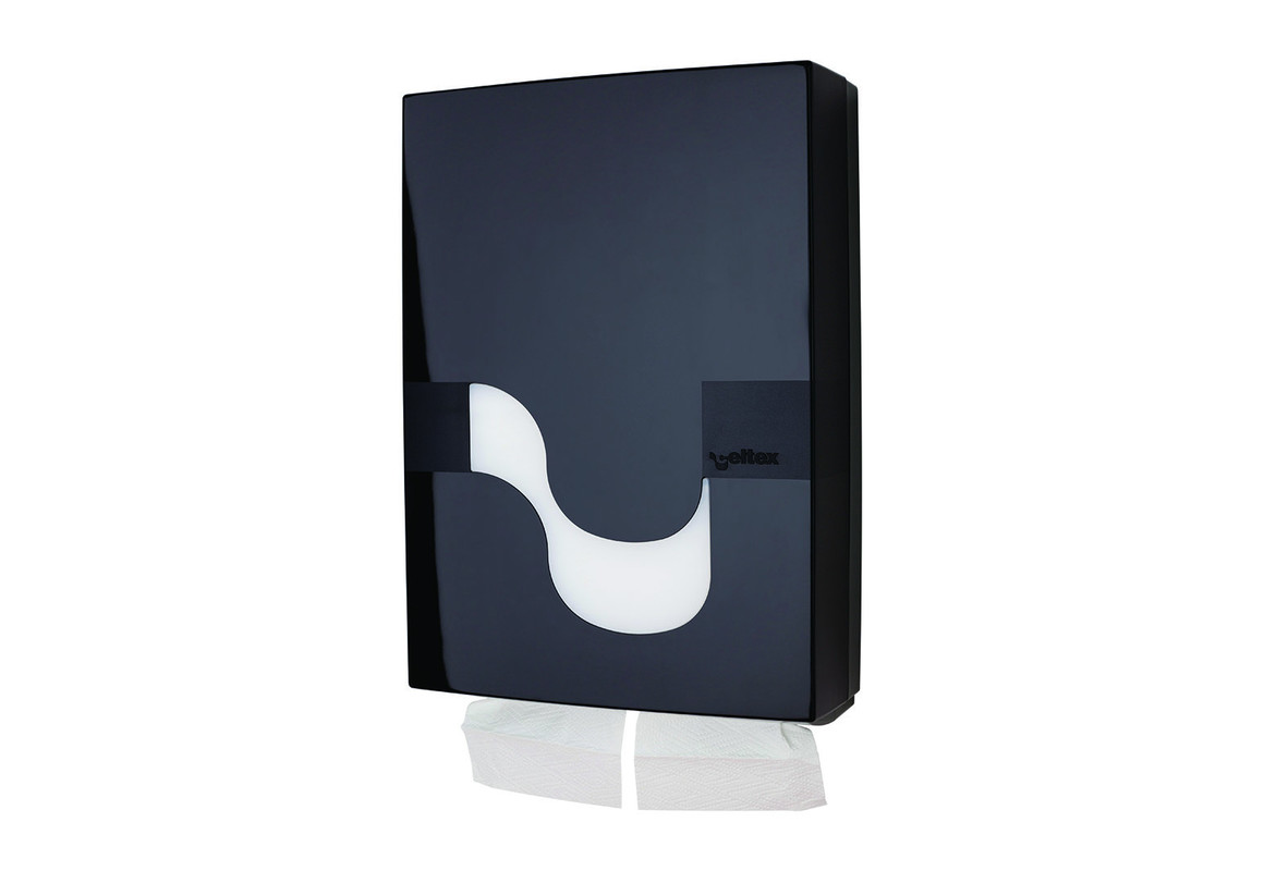 Nosilec toaletnih lističev ČRN - DVOJNI, Mega mini Nosilci/C92280