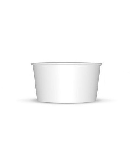 Lonček za sladoled BEL 80 mL (80/1) Papirnati-kozarci/6_oz_white-sladoled