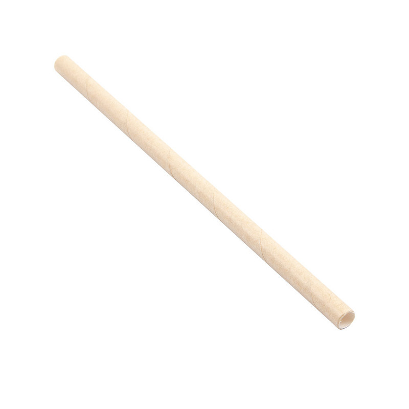 Slamice BIO papirnate RJAVE, V: 14 cm - fi 0,6 cm (250/1) Pribor-in-slamice/227.84_IMG-01