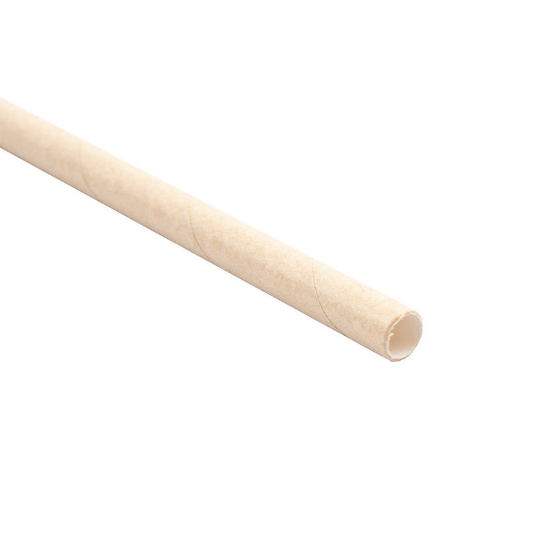 Slamice BIO papirnate RJAVE, V: 14 cm - fi 0,6 cm (250/1) Pribor-in-slamice/227.84_IMG-02