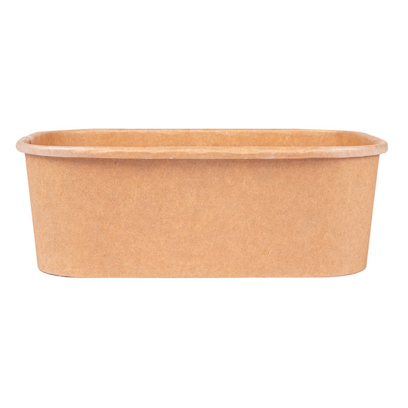 Pravoktna kartonasta posoda za solato KRAFT 750 mL (50/1) Solate/254.34-IMG-01
