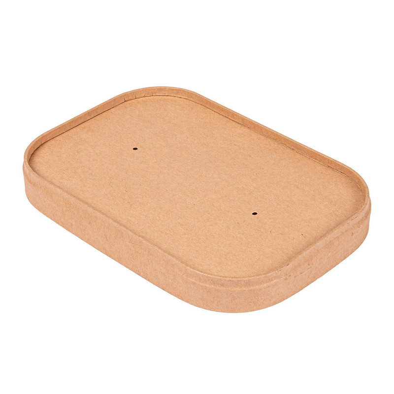 Pravokotni KRAFT pokrov za solatne posode 500 - 750 - 1000 mL Solate/254.36-IMG-MAIN