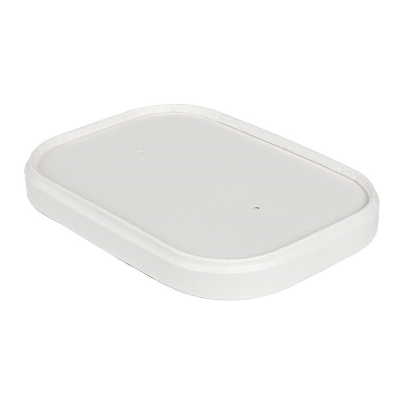Pravokotni BEL kraft pokrov za solatne posode 500 - 750 - 1000 mL Solate/267.69-IMG-MAIN
