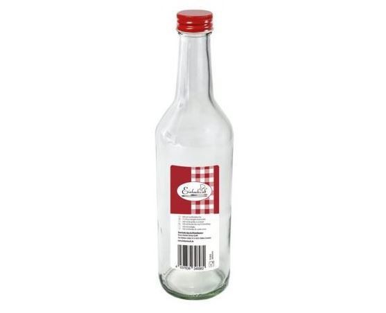 Weck steklenica OKROGLA navadna (rdeč pokrov) 700 mL (1/1) Steklenice/S4543