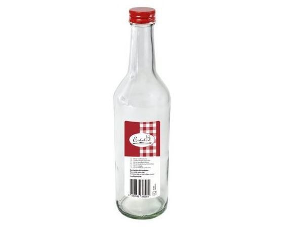 Weck steklenica OKROGLA navadna (rdeč pokrov) 700 mL (1/1) Steklenice/S4543