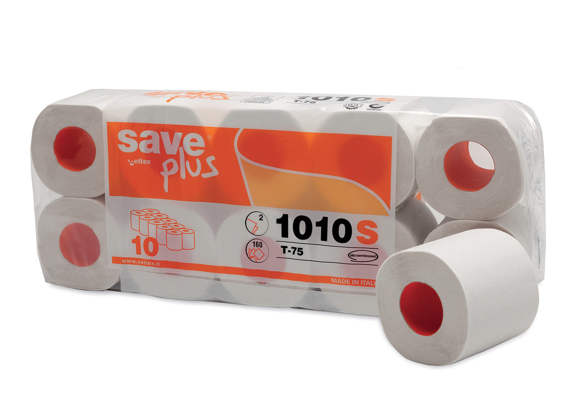 Toaletni papir rolice - SAVE PLUS, 2-slojni, 160-listni (120/1) Toaletni-papir/1010S