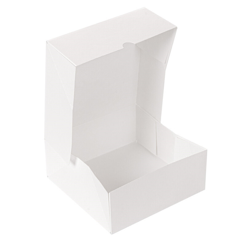 Kartonasta škatla TORTA  - The Pack - BELA 18 x 18 x 7,5 cm (50/1) Torte/253.31_IMG-02