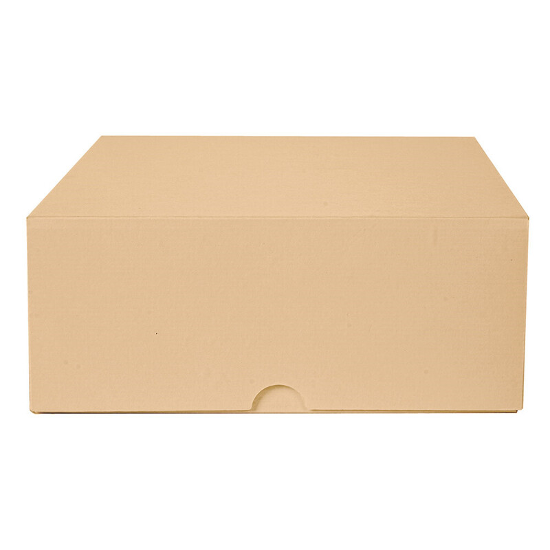 Kartonasta škatla TORTA  - The Pack - RJAVA 18 x 18 x 7,5 cm (50/1) Torte/253.49_IMG-01