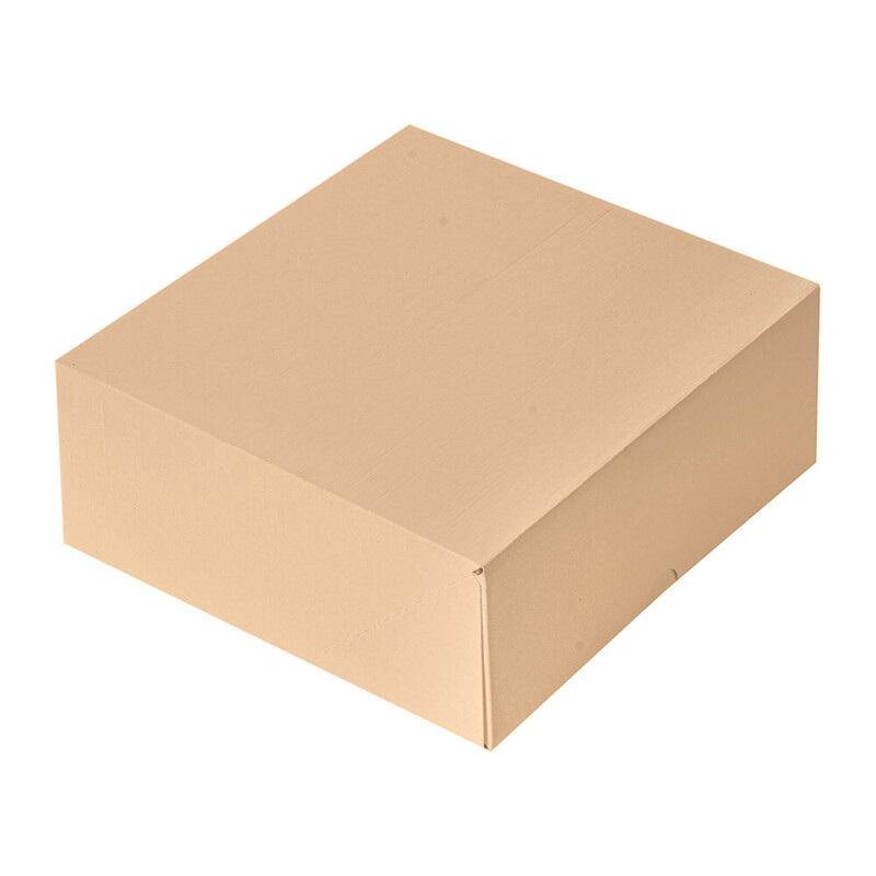 Kartonasta škatla TORTA  - The Pack - RJAVA 18 x 18 x 7,5 cm (50/1) Torte/253.49_IMG-MAIN