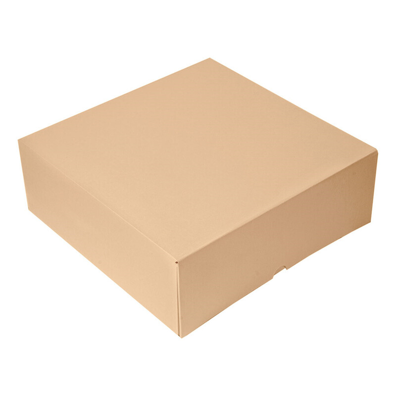 Kartonasta škatla TORTA  - The Pack - RJAVA 28 x 28 x 10 cm (50/1) Torte/253.52_IMG-MAIN
