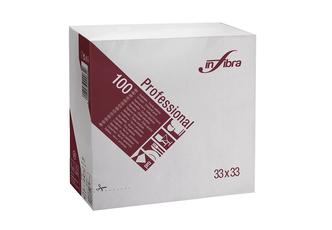 Servieti Multivelo BELI 33 x 33 cm, 2-slojni (2400/1) Touch/I-0187