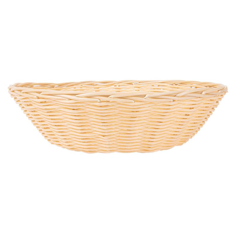 Košarica pletena Fi: 25 x 7 cm (12 kosov) Trgovina/193.03.IMG-01