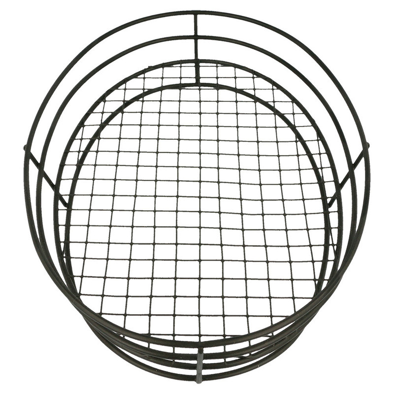 Servirna mrežasta košarica ČRNA, OVALNA Fi: 28 x 20,5 x 5,7 cm (1 kos) Trgovina/216.31.IMG-02