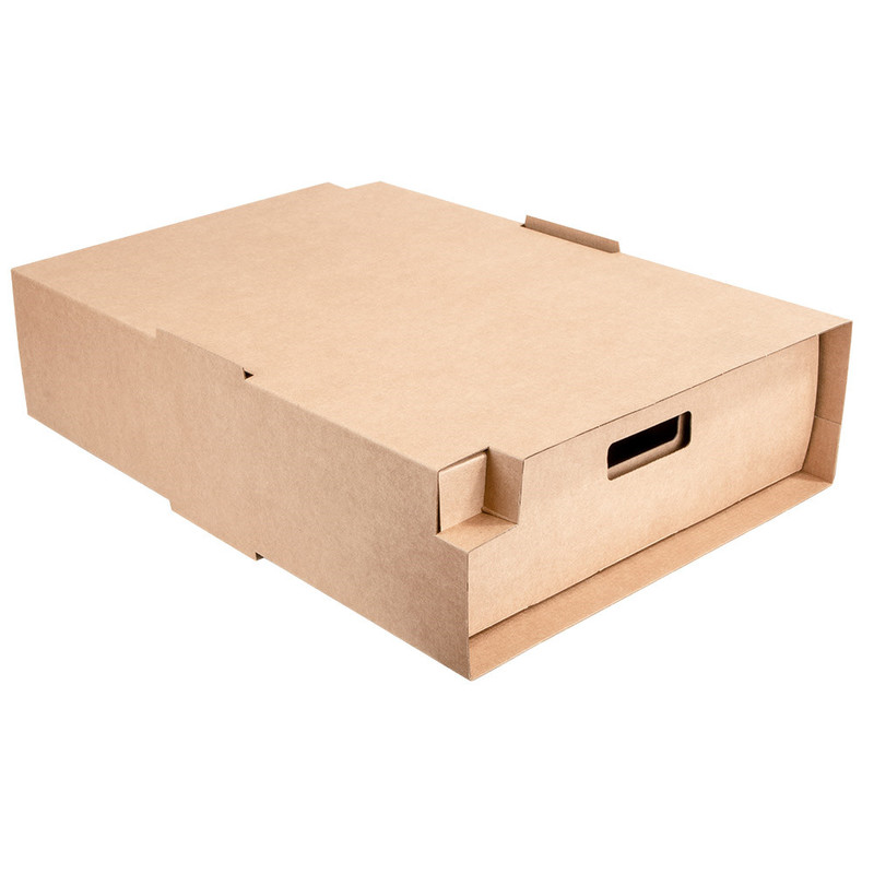 Kartonasta škatla z izvlečnim predalom RJAVA, 45,5 x 34 x 11,5 cm (1/1) Vecje-to-go/216.72_IMG-MAIN