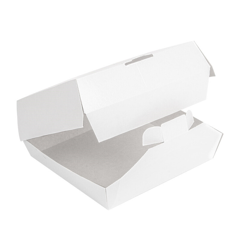Kartonasta škatla z zaklepom - The Pack - BELA (21 x 20,5 x 8 cm) (50/1) Vecje-to-go/254.59_IMG-01
