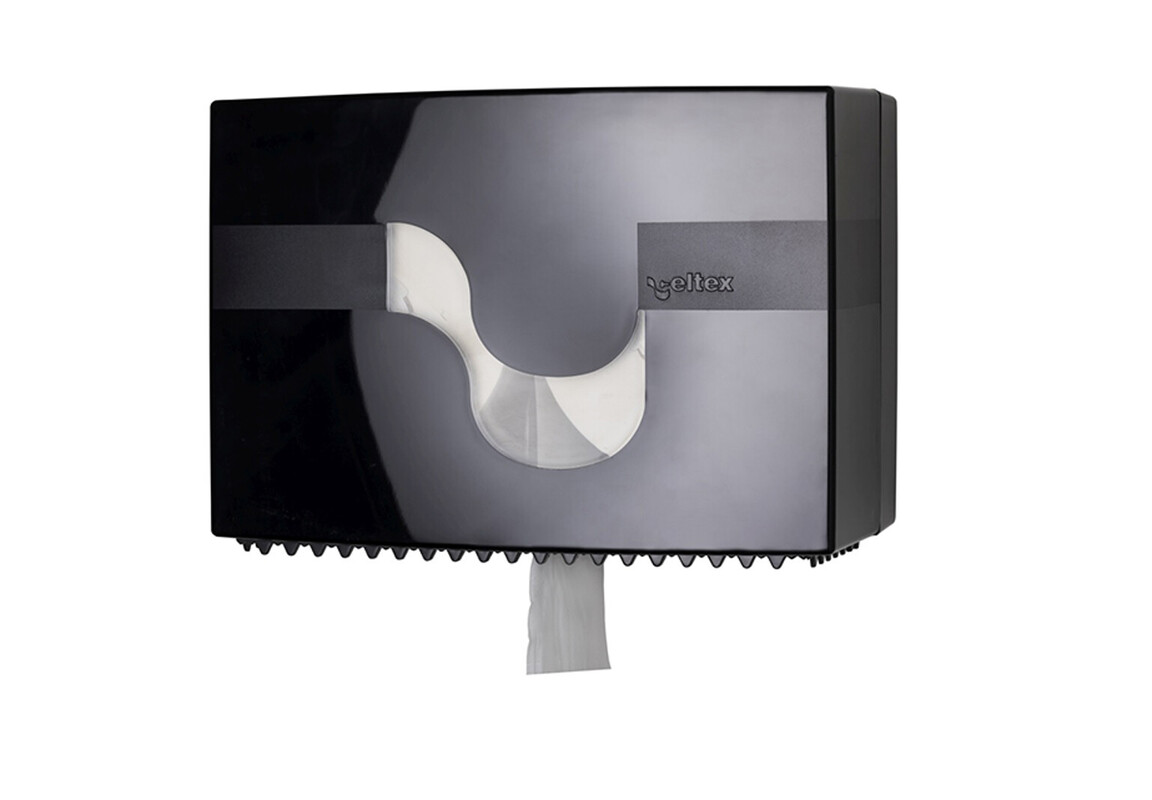 Nosilec toaletnih rolic BIS sistem ČRN, Mega Mini  Za-toaletni-papir/C92870