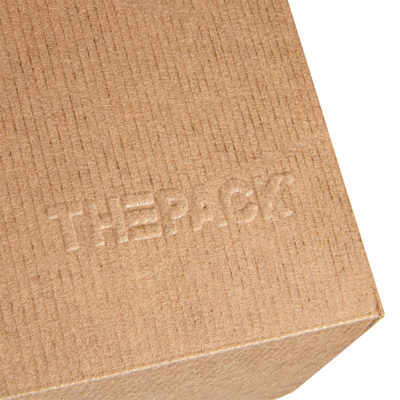Kartonasta embalaža za BURGER - ThePack - RJAVA (14,2 x 13,7 x 6,1 cm) (50/1) burgerji/234.13_IMG-05