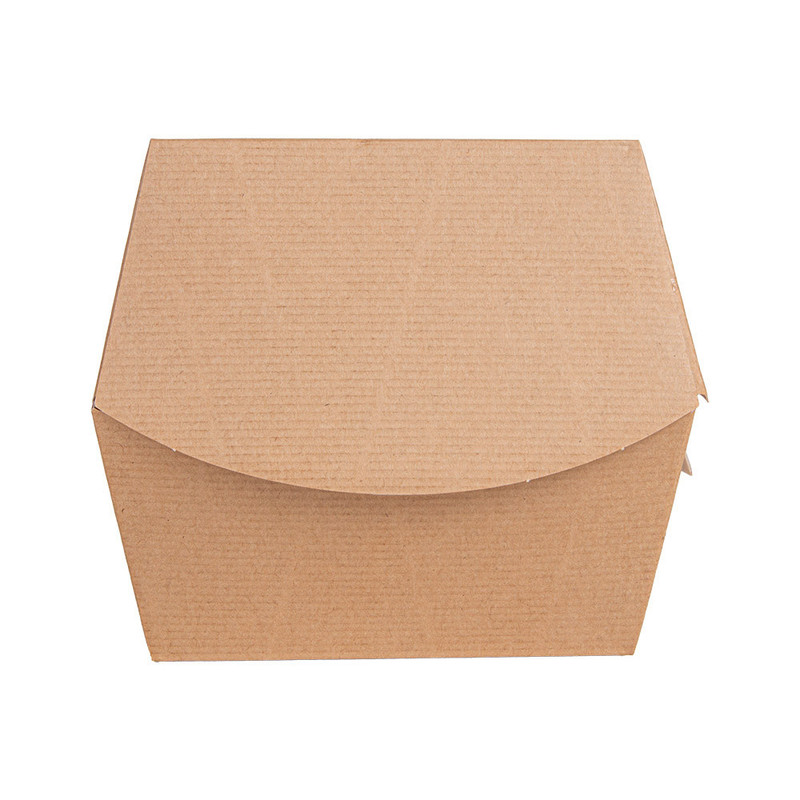 Kartonasta embalaža za BURGER XL - ThePack - RJAVA (14,4 x 14 x 11,5 cm) (50/1) burgerji/277.81-IMG-02