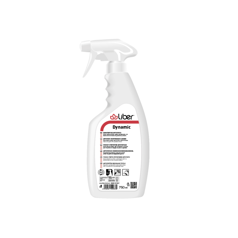 Čistilo DYNAMIC antistatično za prah LIBER 750 mL cistila/LIBER_MOCKUPS_Dynamicml