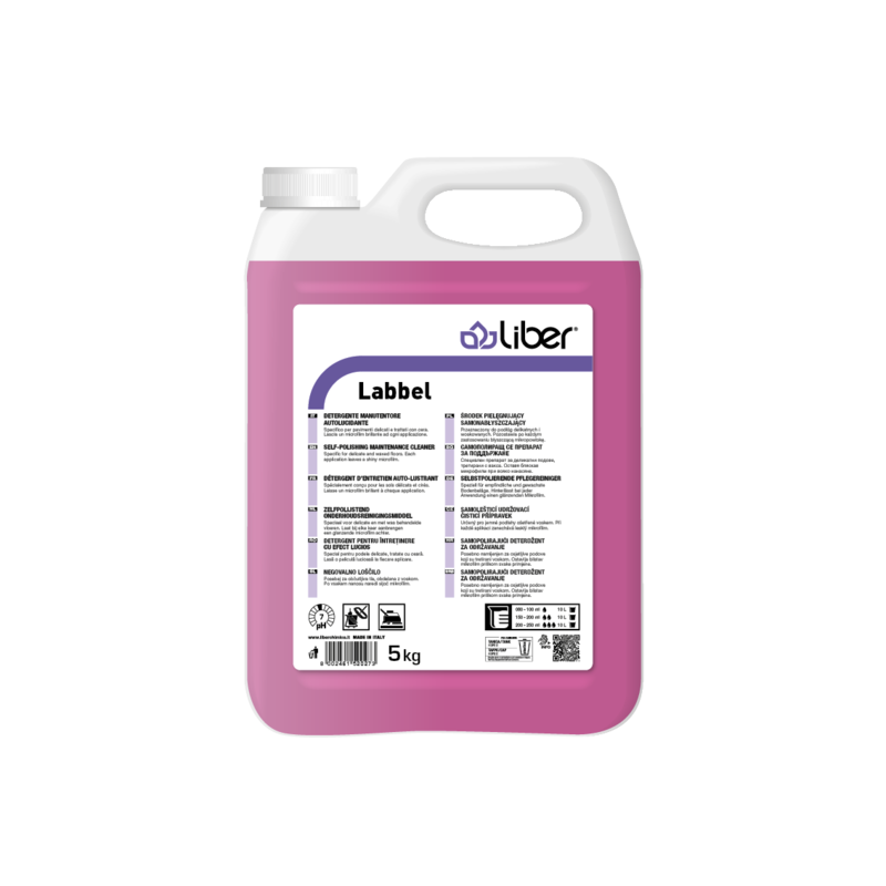 Čistilo LABBEL negovalno loščilo za tla LIBER 5 kg  cistila/LIBER_MOCKUPS_Labbel_5kg