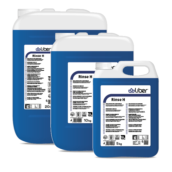 Čistilo RINSE H za strojno izpiranje posode - LIBER 10 kg cistila/LIBER_MOCKUPS_Rinse-H-vsi_1