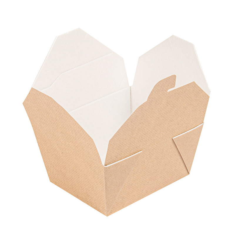 Kartonasta škatla za jedi - ThePack - 780 mL RJAVA (11,3 x 9 x 6,3 cm) (50/1) druge-jedi/234.54_IMG-02