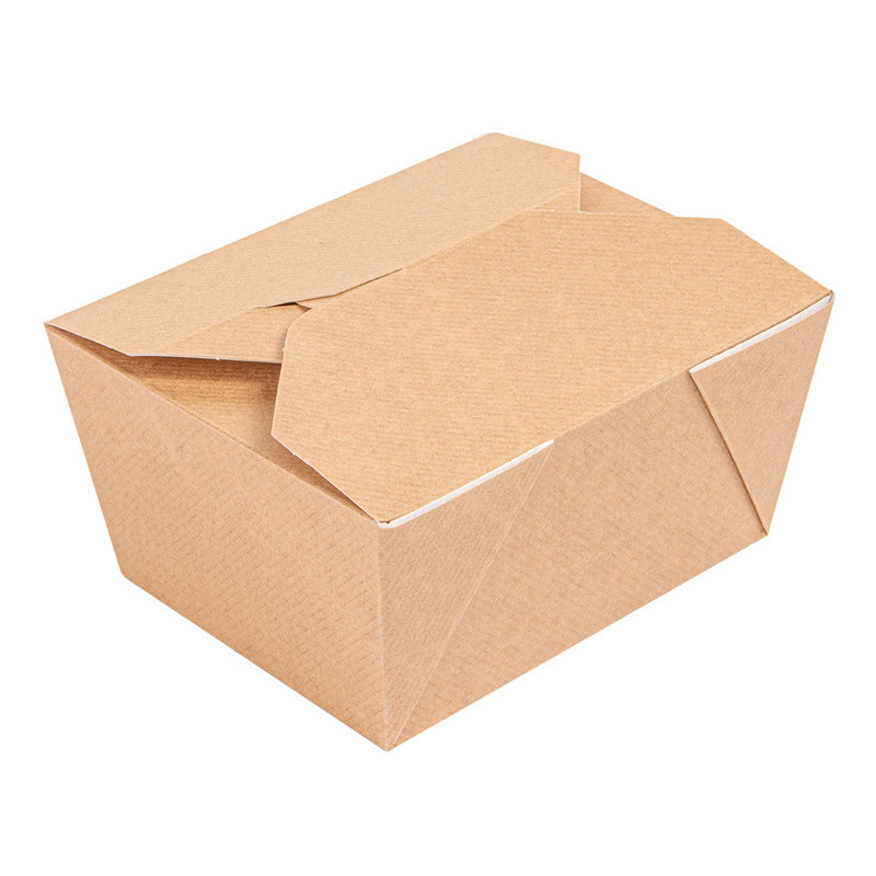 Kartonasta škatla za jedi - ThePack - 780 mL RJAVA (11,3 x 9 x 6,3 cm) (50/1) druge-jedi/234.54_IMG-MAIN