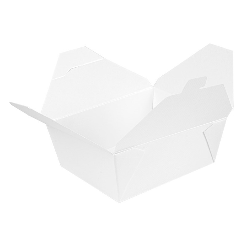 Kartonasta škatla za jedi - ThePack - 1350 mL BELA (15,2 x 12,1 x 6,5 cm) 50/1 druge-jedi/234.56_IMG-02