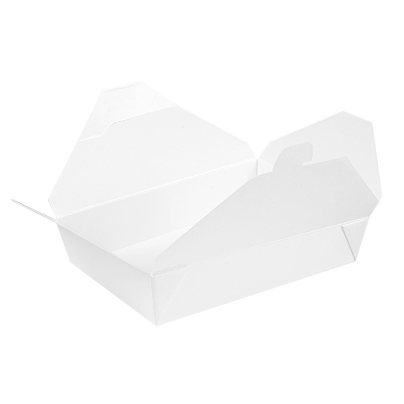 Kartonasta škatla za jedi - ThePack - 1470 mL BELA (19,6 x 14 x 4,5 cm) (50/1) druge-jedi/234.59_IMG-02