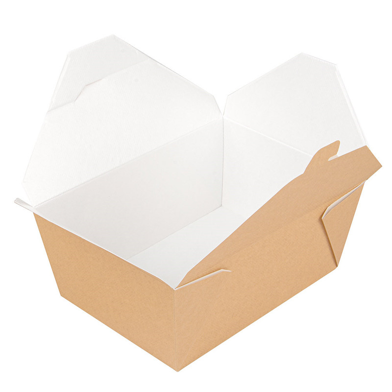 Kartonasta škatla za jedi - ThePack - 2880 mL RJAVA (19,6 x 14 x 9 cm) (50/1) druge-jedi/234.66_IMG-02
