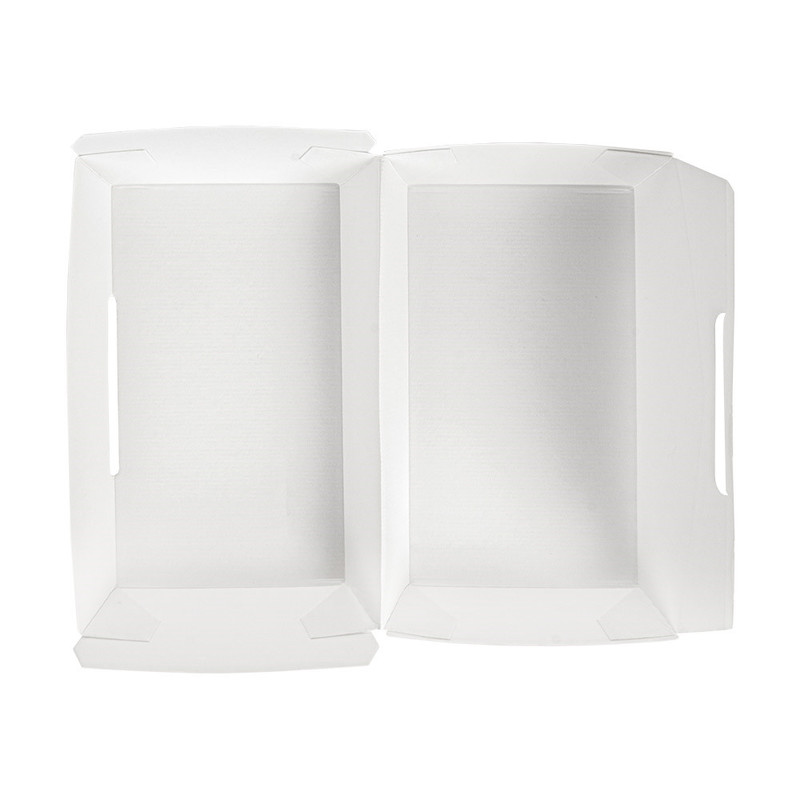 Kartonasta škatla za jedi - The Pack - BELA (19,5 x 11,5 x 6,5 cm) (50/1) druge-jedi/235.04_IMG-03