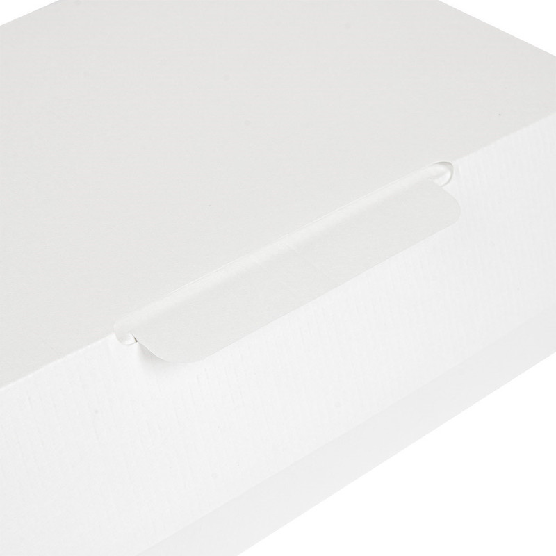 Kartonasta škatla za jedi - The Pack - BELA (19,5 x 11,5 x 6,5 cm) (50/1) druge-jedi/235.04_IMG-04