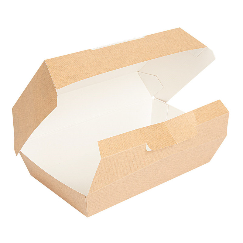 Kartonasta škatla za jedi - The Pack - RJAVA (22 x 13 x 7,5 cm) (50/1) druge-jedi/235.06_IMG-01