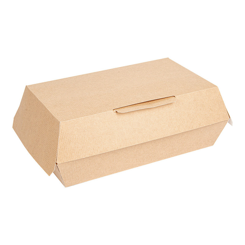Kartonasta škatla za jedi - The Pack - RJAVA (22 x 13 x 7,5 cm) (50/1) druge-jedi/235.06_IMG-MAIN