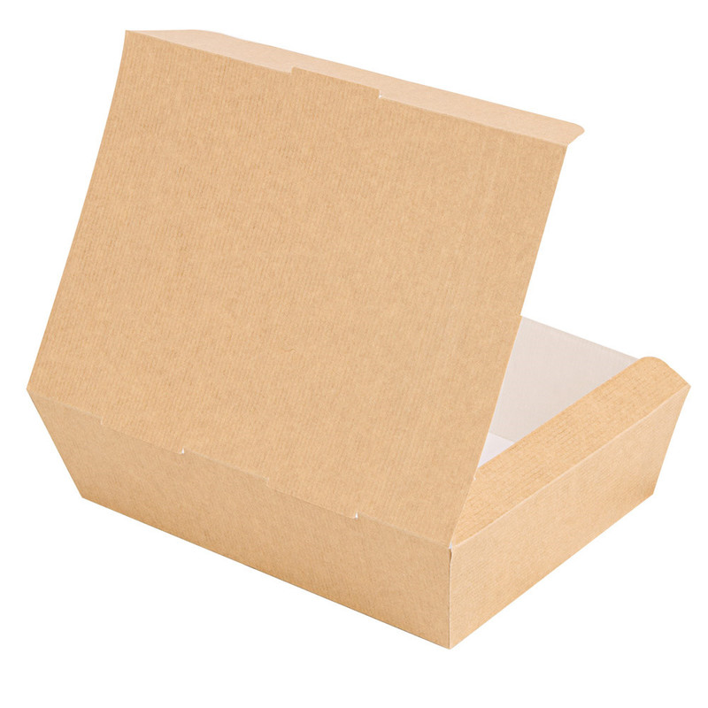 Kartonasta škatla za jedi - ThePack - RJAVA (20,5 x 14,6 x 5 cm) (60/1) druge-jedi/235.15_IMG-02