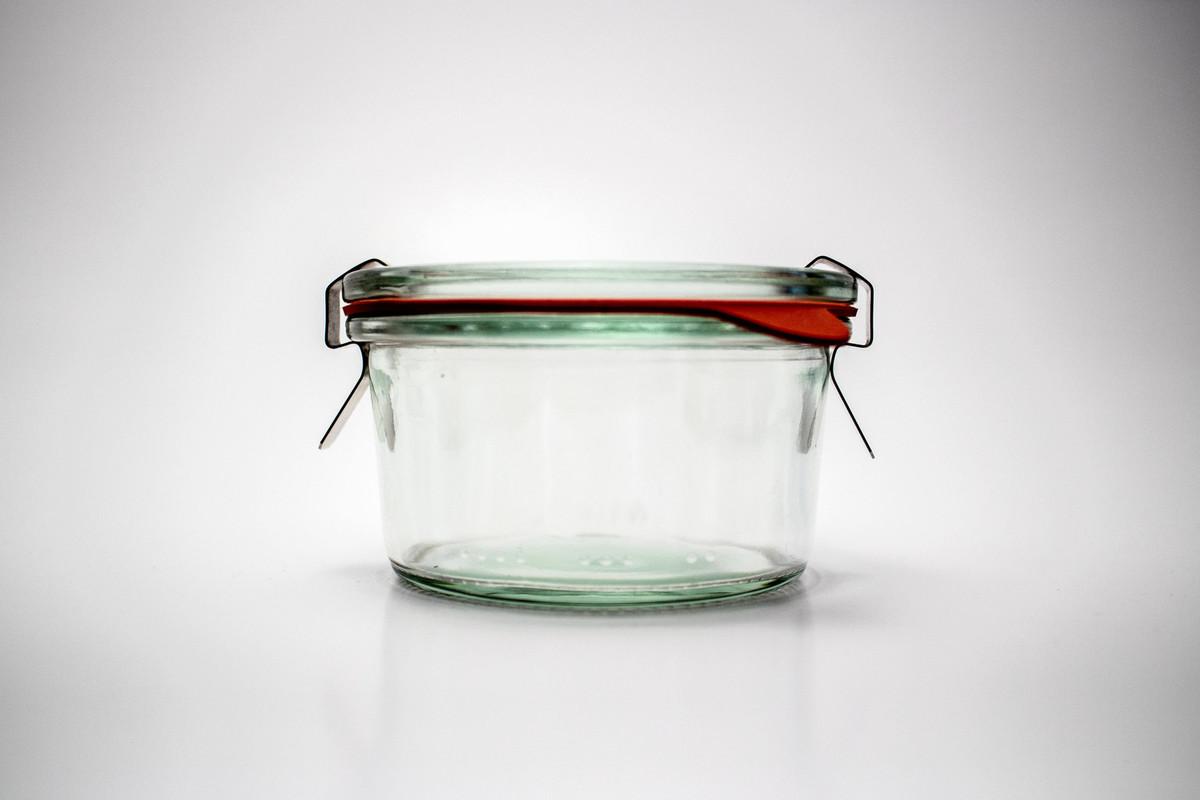 Weck steklen kozarec oblika GOR-DOL 165 mL (1/1) einkochwelt-kozarci/976