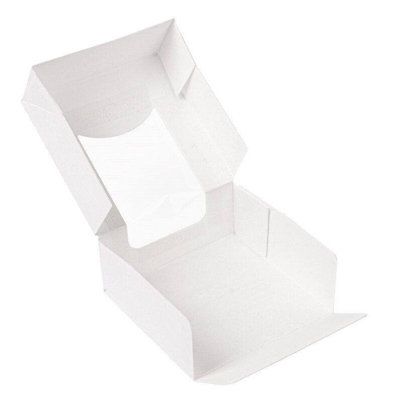 Kartonasta embalaža za SUŠI Z OKNOM - The Pack - BELA, 10 x 10 x 4 cm (50/1) embalaza-za-susi-iz-kartona/253.40_IMG-02