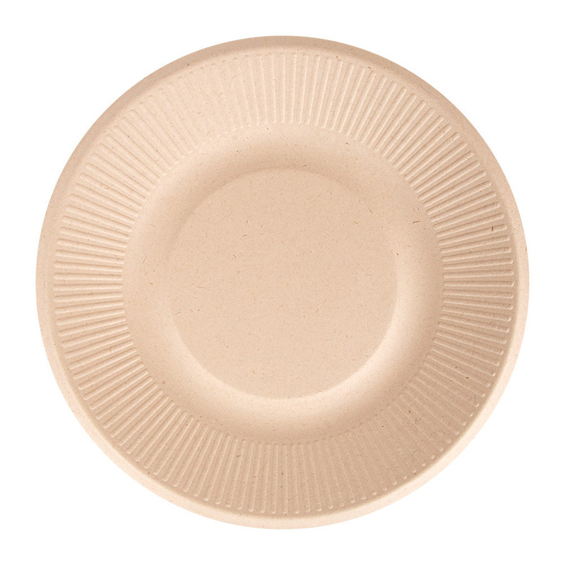 Bio krožnik OKROGEL Bionic iz ST - FI: 21 x 1,8 cm (50/1) iz-sladkornega-trsa/207.34_IMG-MAIN