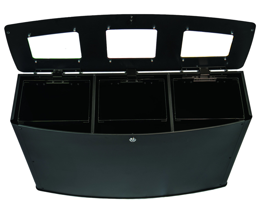 Koš za ločevanje odpadkov 3 x 40L - ROME kosi-za-smeti/789340-apertura