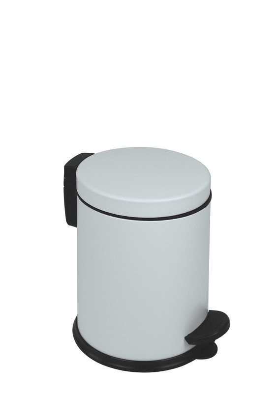 Koš pedalka 3L NEW BIN BASIC, BEL lakiran kosi-za-smeti/913031
