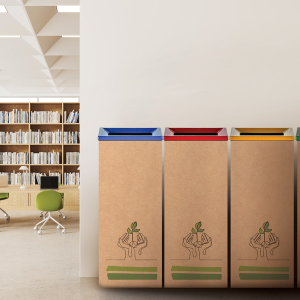 Koš za ločevanje iz kartona CARDBOB  kosi-za-smeti/Rend-CARDBOB-schede-web