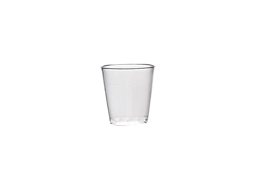 Kozarec prozoren-MINI- PS 30ml.100/1 kozarci-krozniki-in-pribor/Q401CZ