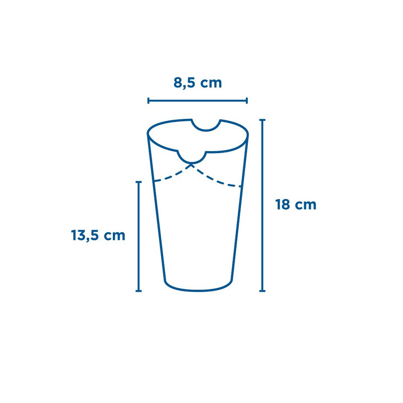 Kartonasta embalaža za CVRTJE POKRIVNA RJAVA, 660 mL (50/1) krompircek/233.49_IMG-04