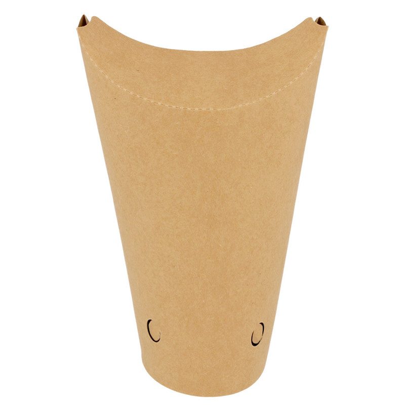 Kartonast lonček KRAFT za pomfri 780 mL - 11 x 15,7 cm (50/1) ladjice/259.15-IMG-MAIN