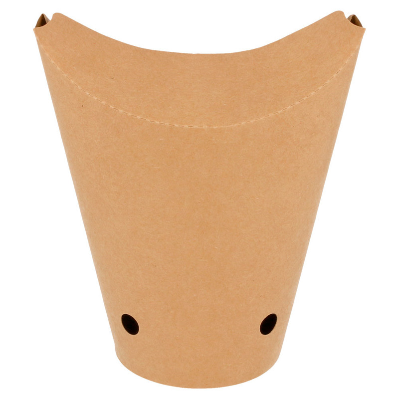Kartonast lonček KRAFT za pomfri 480 mL - 8,5 x 14 cm (50/1) ladjice/350.01-IMG-MAIN