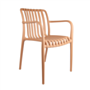 Vrtni stol supra-tek bež barve(pp) 52 x 52 x 81 cm mize-in-stoli/270.44-1