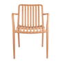 Vrtni stol supra-tek bež barve(pp) 52 x 52 x 81 cm mize-in-stoli/270.44-2